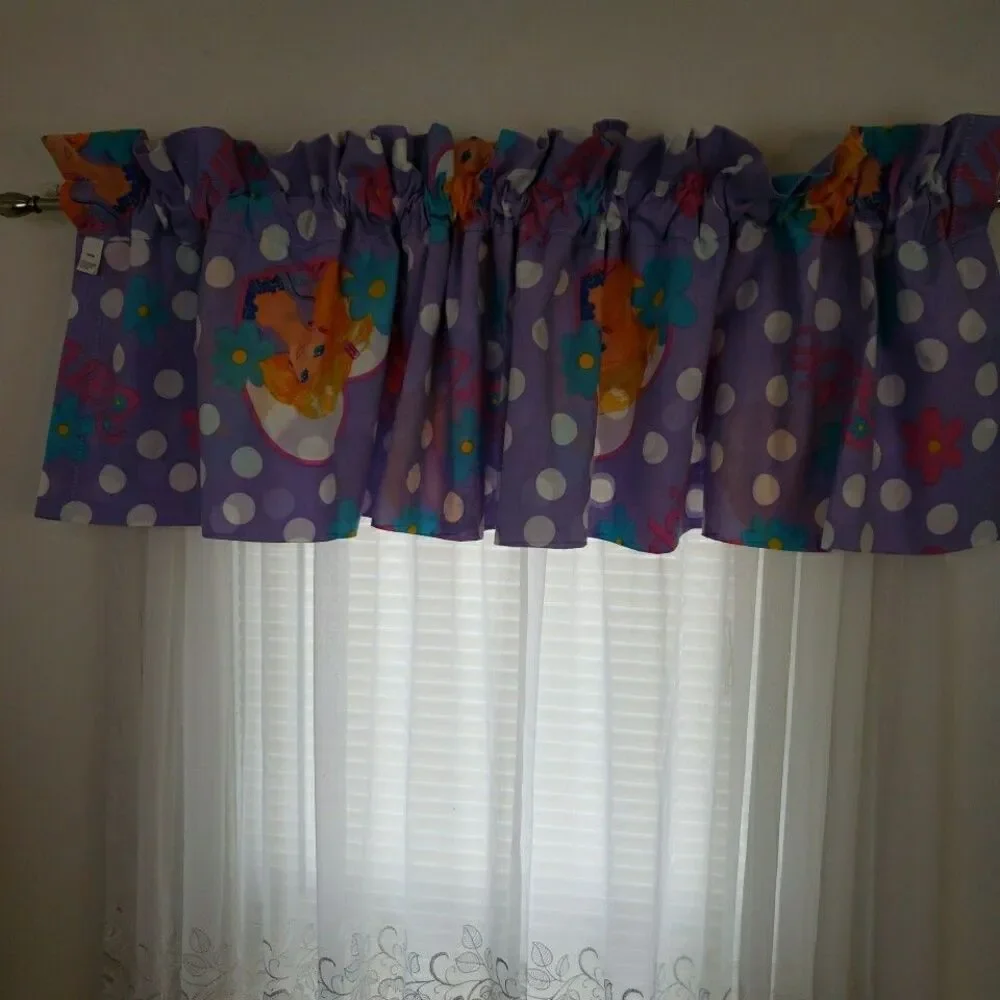 VTG Barbie Standard Pillowcase & Valance Set Mattel 1991 JP Stevens Bedroom